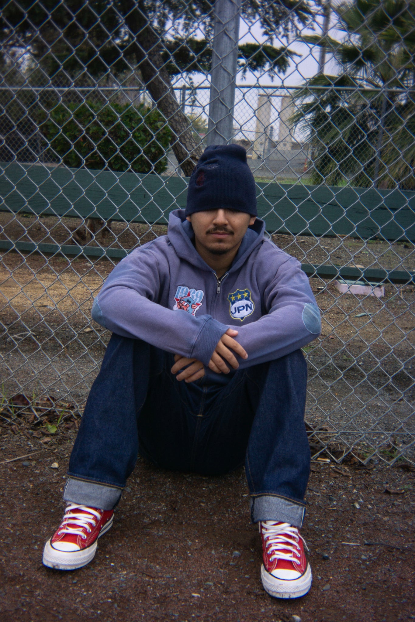 washed zip-up