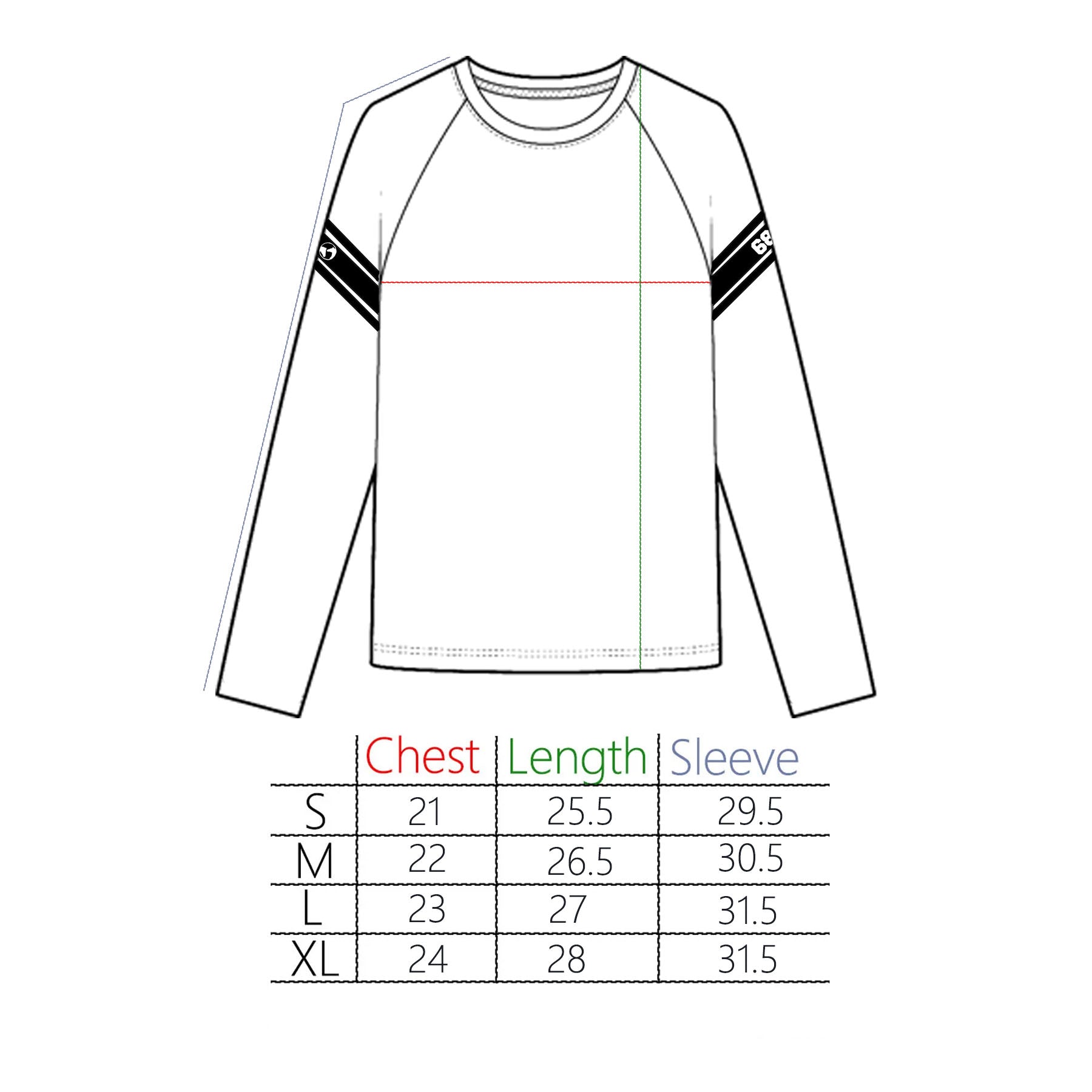 raglan long sleeve